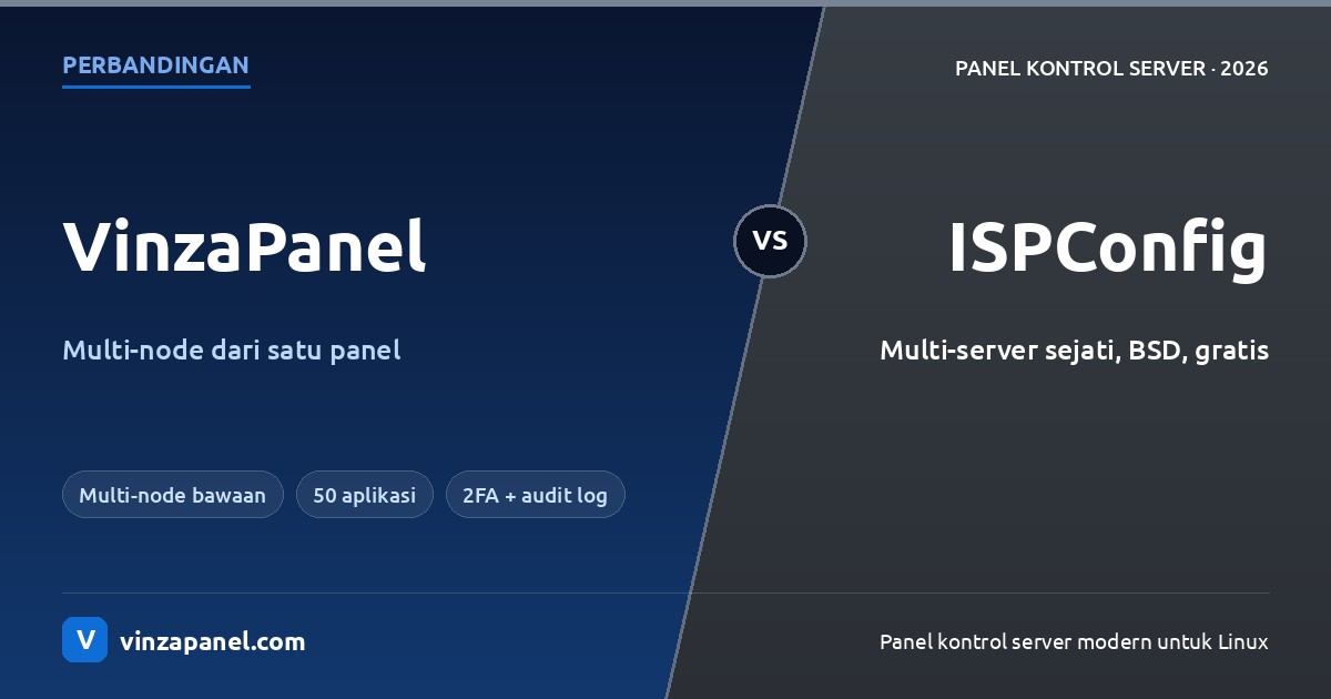 VinzaPanel vs ISPConfig: Two Approaches to Multi-Server Management